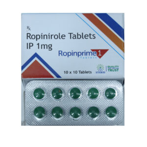 Ropinprime 1 – Ropinirole Tablets IP 1 mg - 1 × 10 Tablets