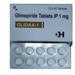 Glidax-1 - Glimepiride Tablets IP 1 mg