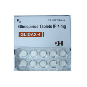 GLIDAX 4  - Glimepiride Tablets IP 4 mg