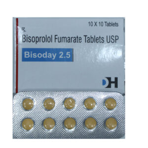 Bisoday 2.5 – Bisoprolol Fumarate Tablets USP 2.5 mg