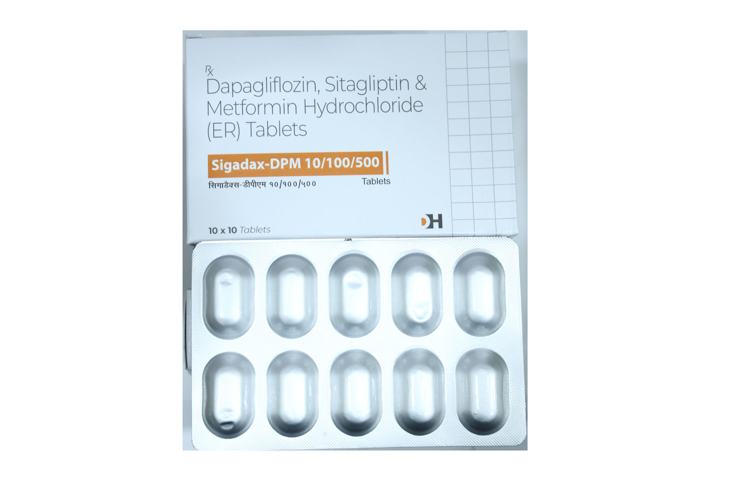Sigadax DPM 10-100-500 Tablet