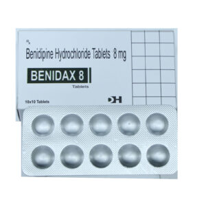 BENIDAX 8 – Benidipine Hydrochloride Tablets 8 mg