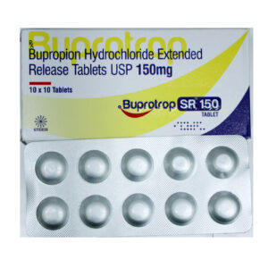 Buprotrop SR 150 – Bupropion Hydrochloride Extended Release Tablets USP 150 mg
