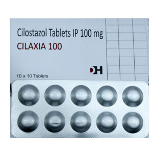 Cilaxia 100-Cilostazol Tablets IP 100 mg