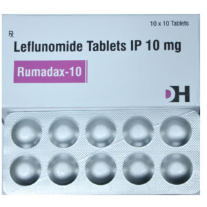 Rumadax 10 – Leflunomide Tablets IP 10 mg - 1 × 10 Tablets