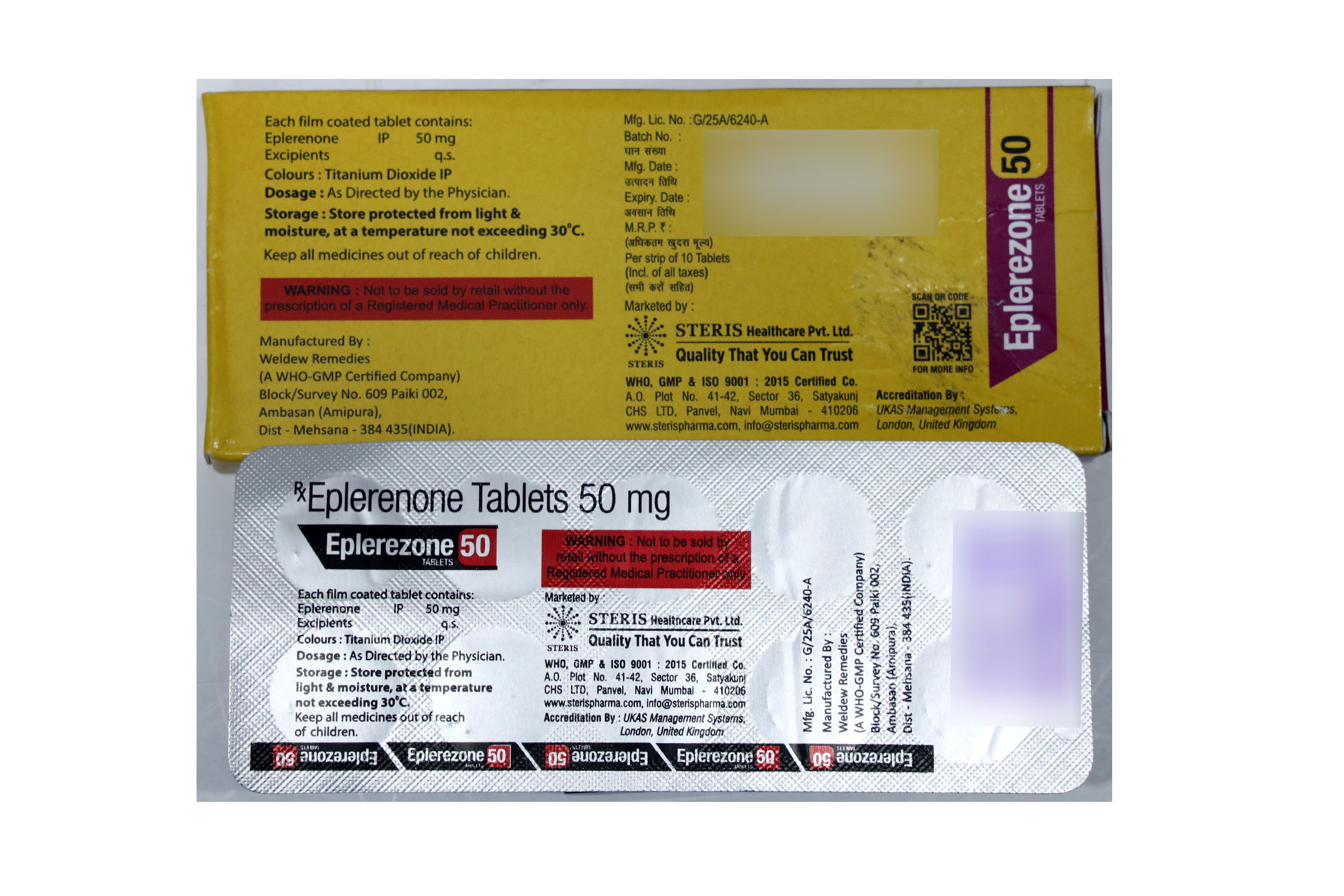 Eplerezone 50 Tablet - Image 2