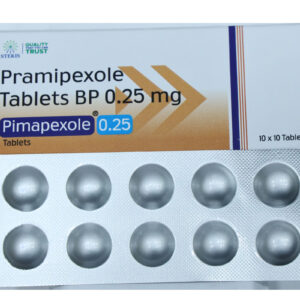 Pimapexole 0.25 - Pramipexole Tablets BP 0.25 mg - 1x 10 Tablets Pack