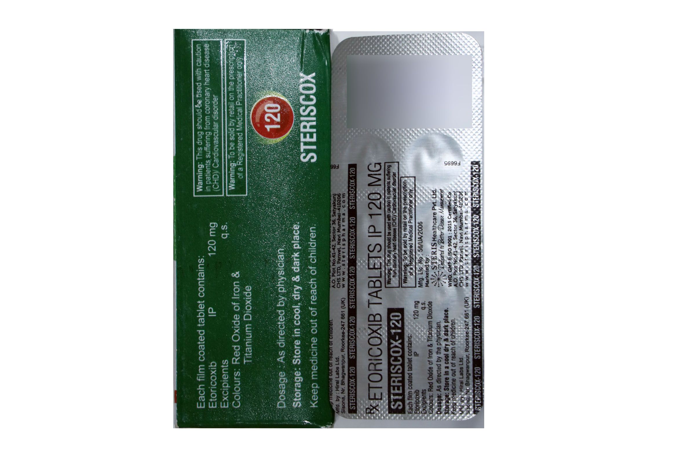 Steriscox 120 Tablet - Image 2