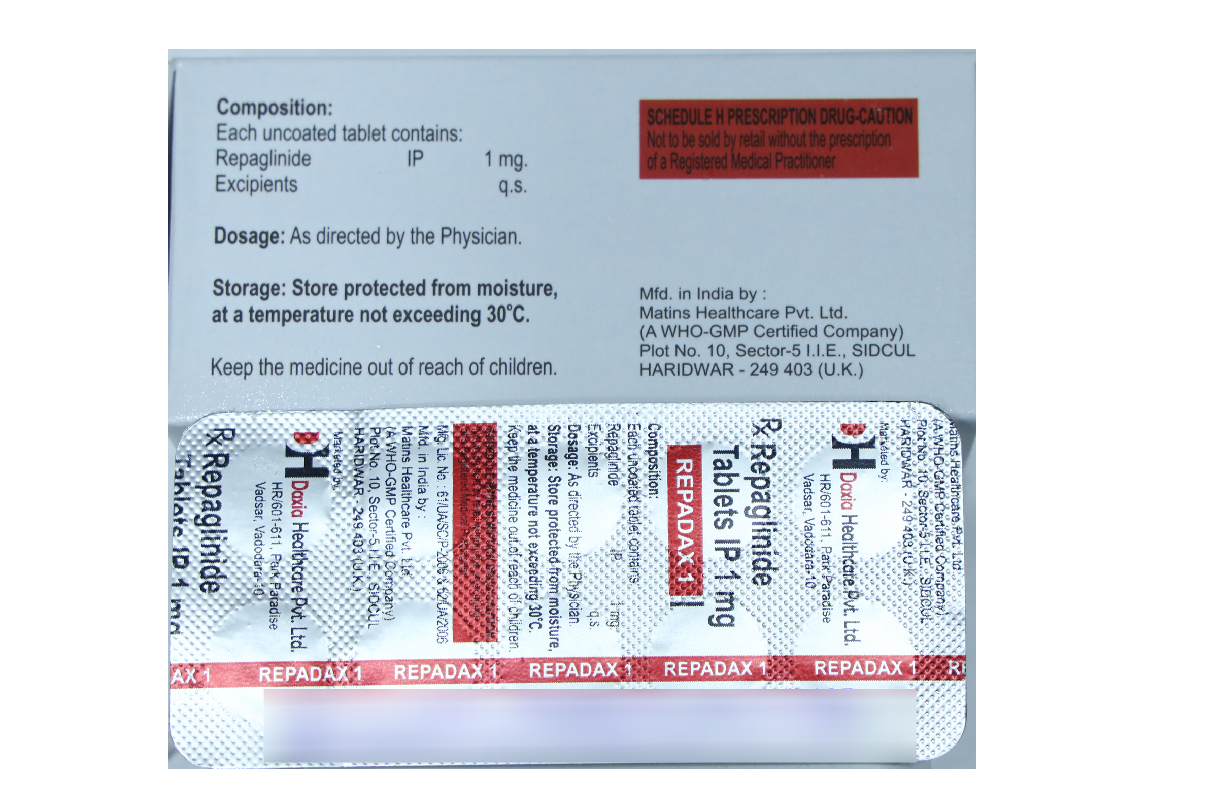 REPADAX 1 Tablet - Image 2