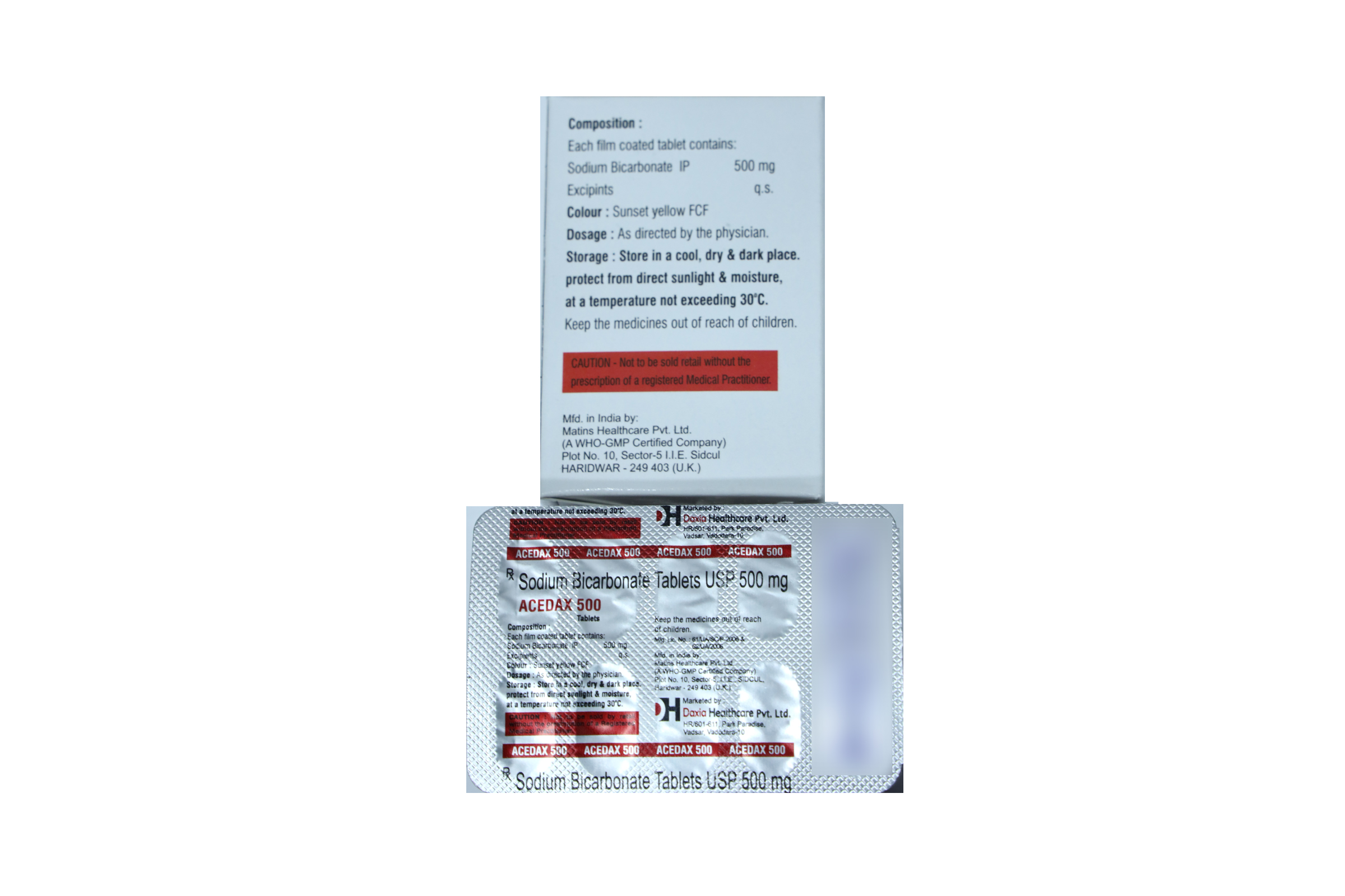 ACEDAX 500 Tablet - Image 2