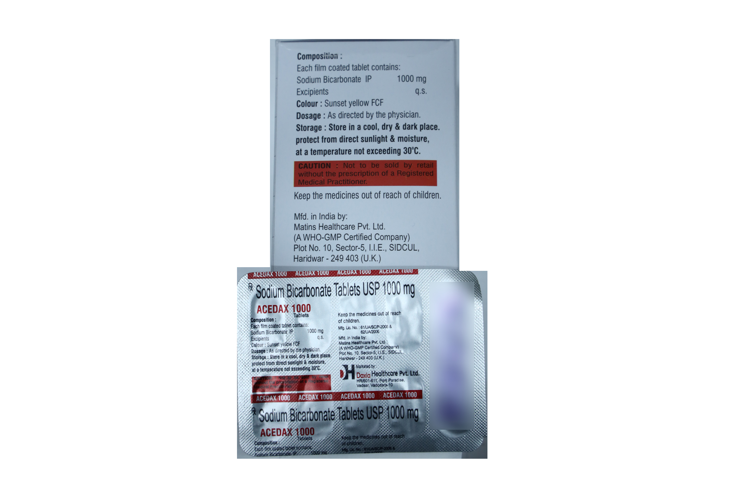 ACEDAX 1000 Tablet - Image 2