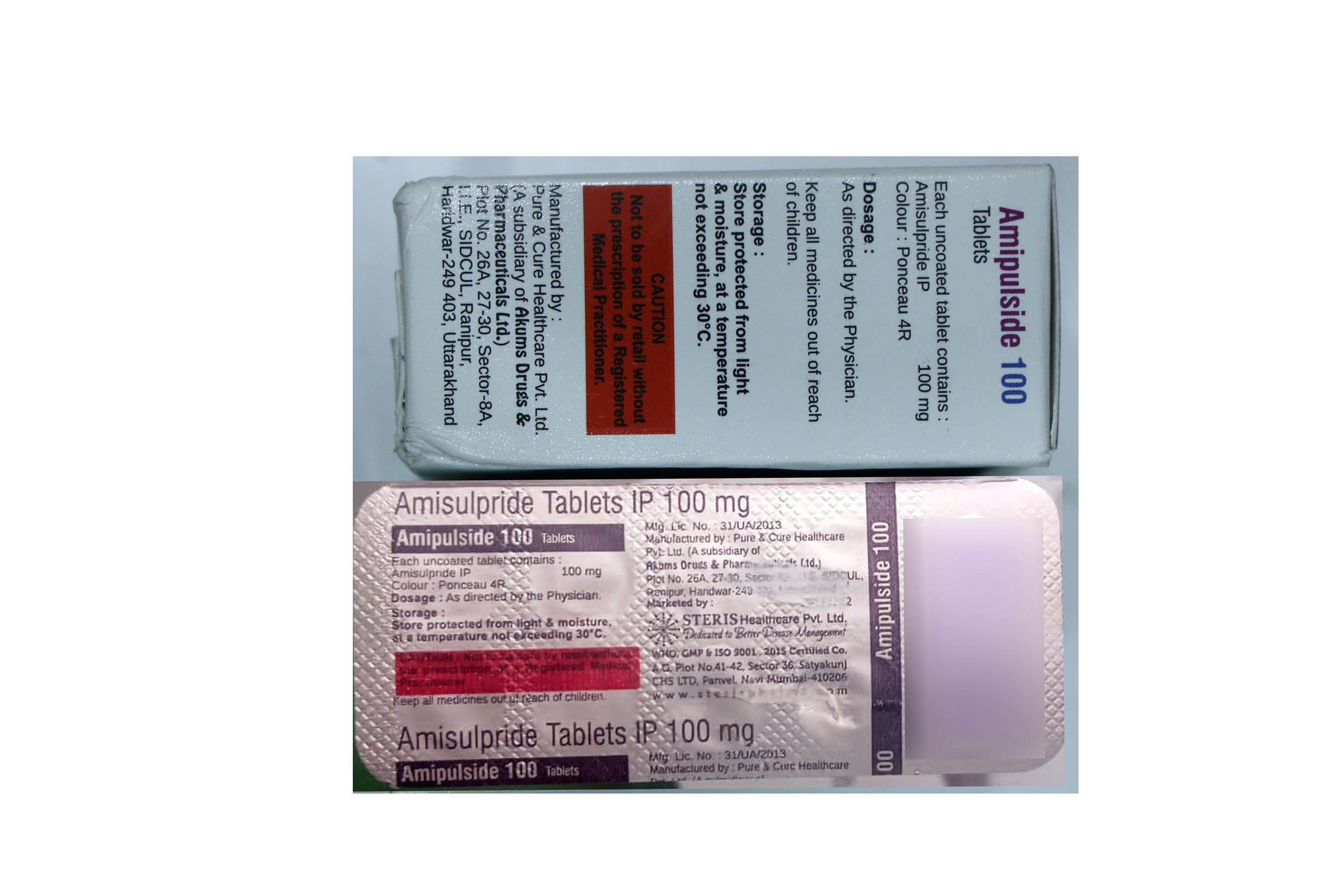 AMIPULSIDE 100 Tablet - Image 2