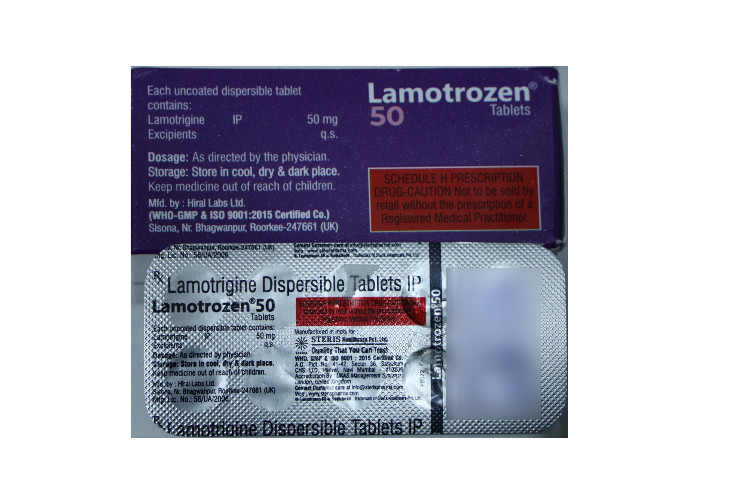 LAMOTROZEN 50 Tablet - Image 2