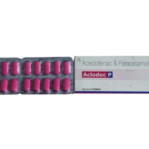 ACLODOC P – Aceclofenac & Paracetamol Tablets IP