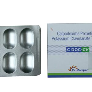 C DOC-CV – Cefpodoxime Proxetil & Potassium Clavulanate Tablets