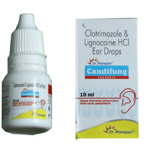 Candifung Ear Drops – Clotrimazole & Lignocaine HCl Ear Drops