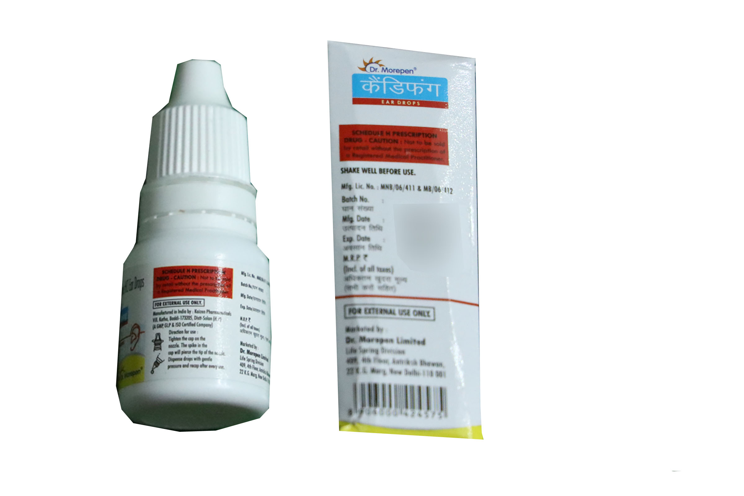 Candifung Ear Drops – Clotrimazole & Lignocaine HCl Ear Drops - Image 2
