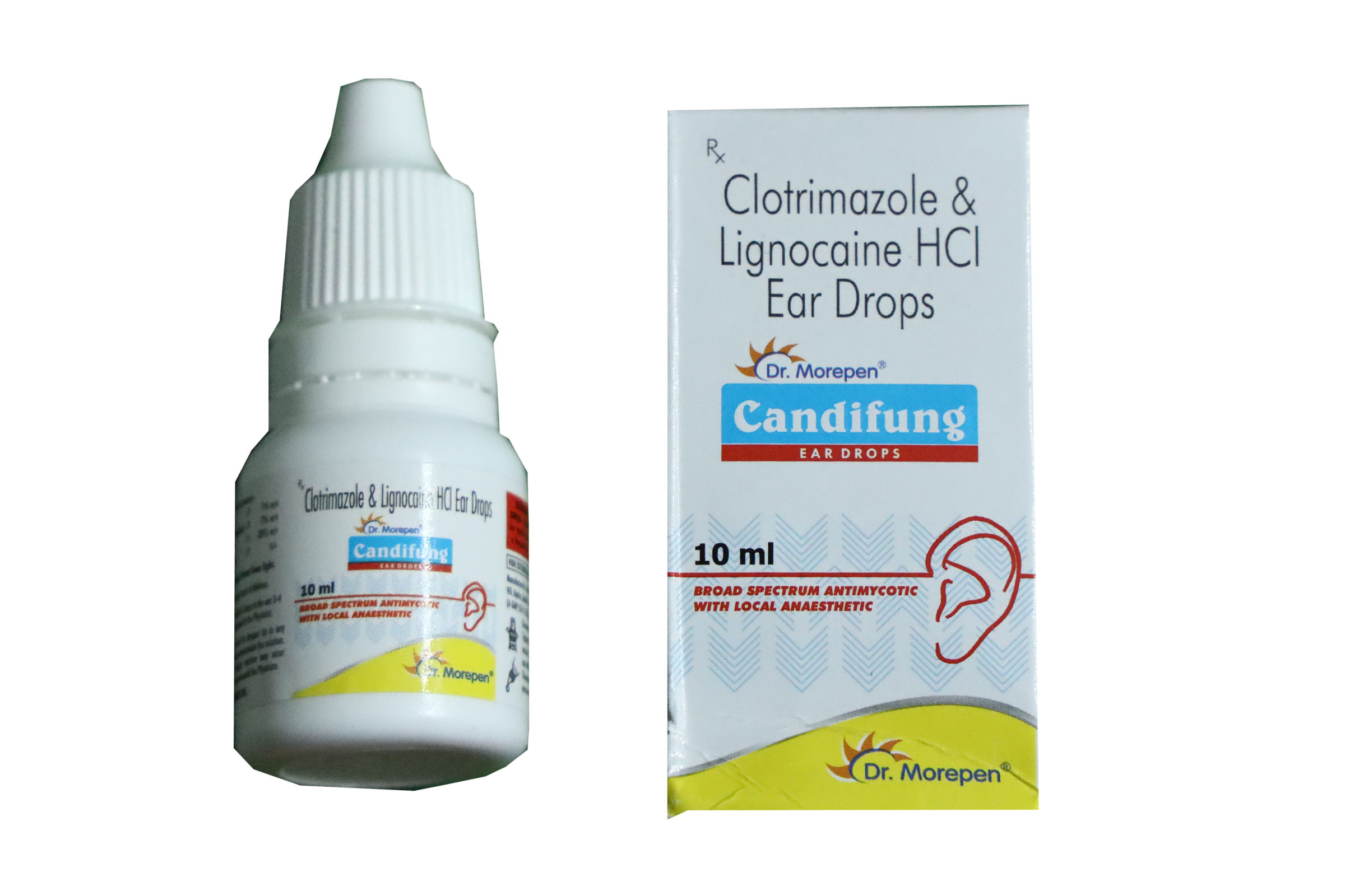 Candifung Ear Drops – Clotrimazole & Lignocaine HCl Ear Drops