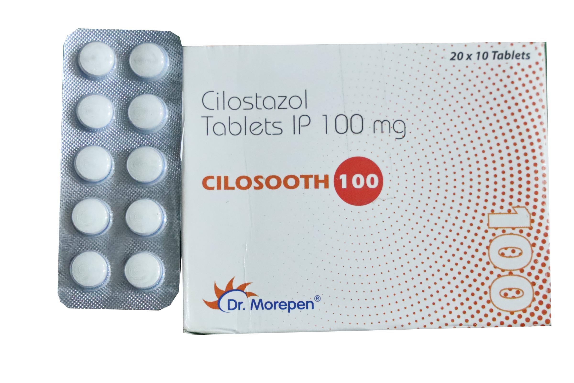 CILOSOOTH 100 – Cilostazol Tablets IP 100 mg