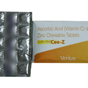 Daily Vital Cee-Z – Ascorbic Acid (Vitamin C) & Zinc Chewable Tablets
