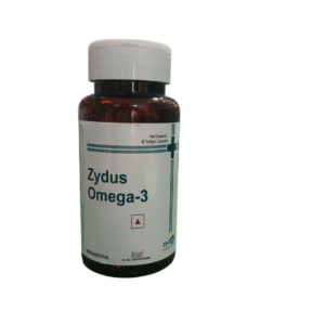 Zydus Omega-3 – Softgel Capsules (60 Capsules)