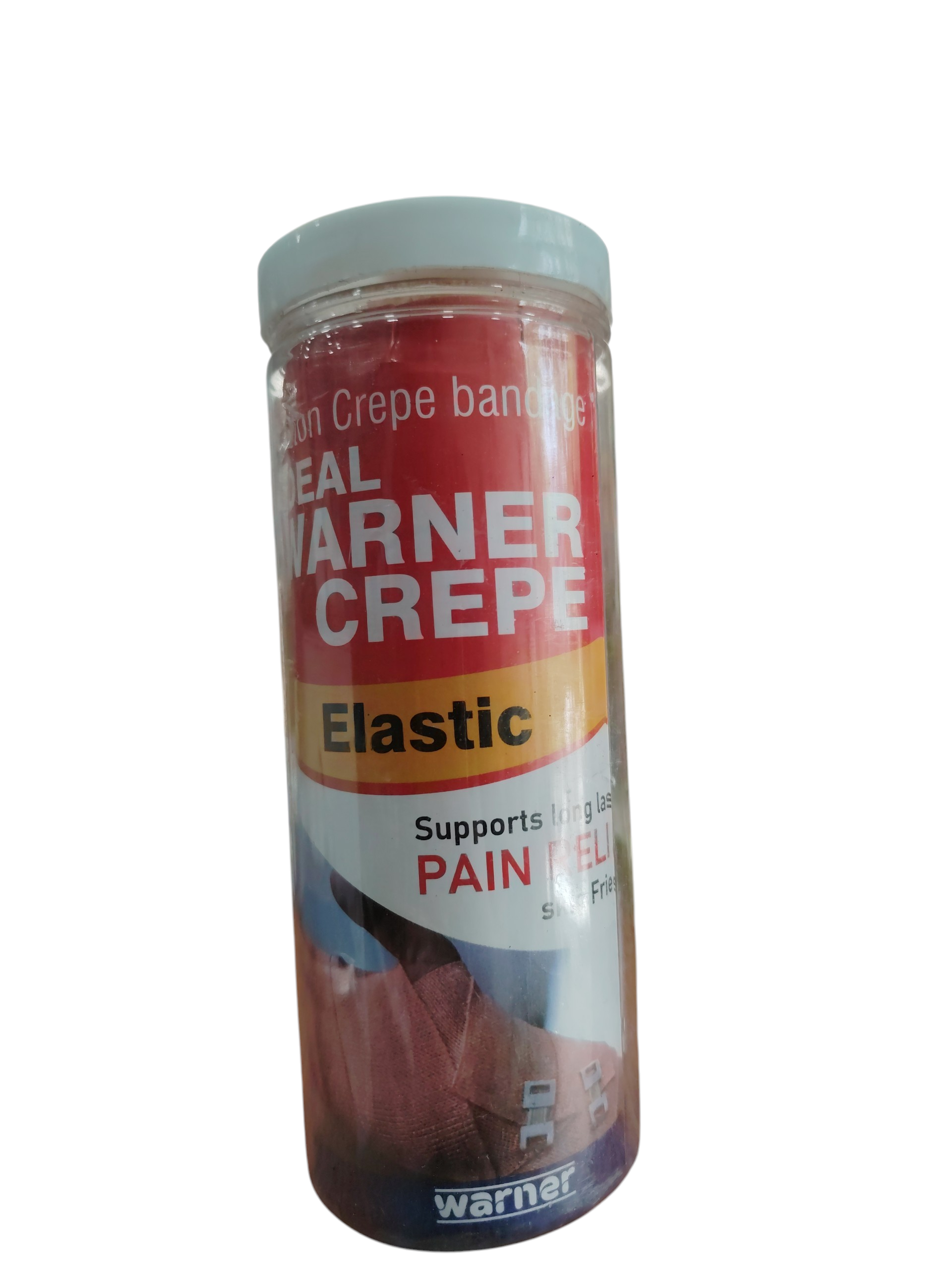 Ideal Warner Crepe Elastic Bandage - 15cm x 3.5 m (Stretched) High Grade Crepe