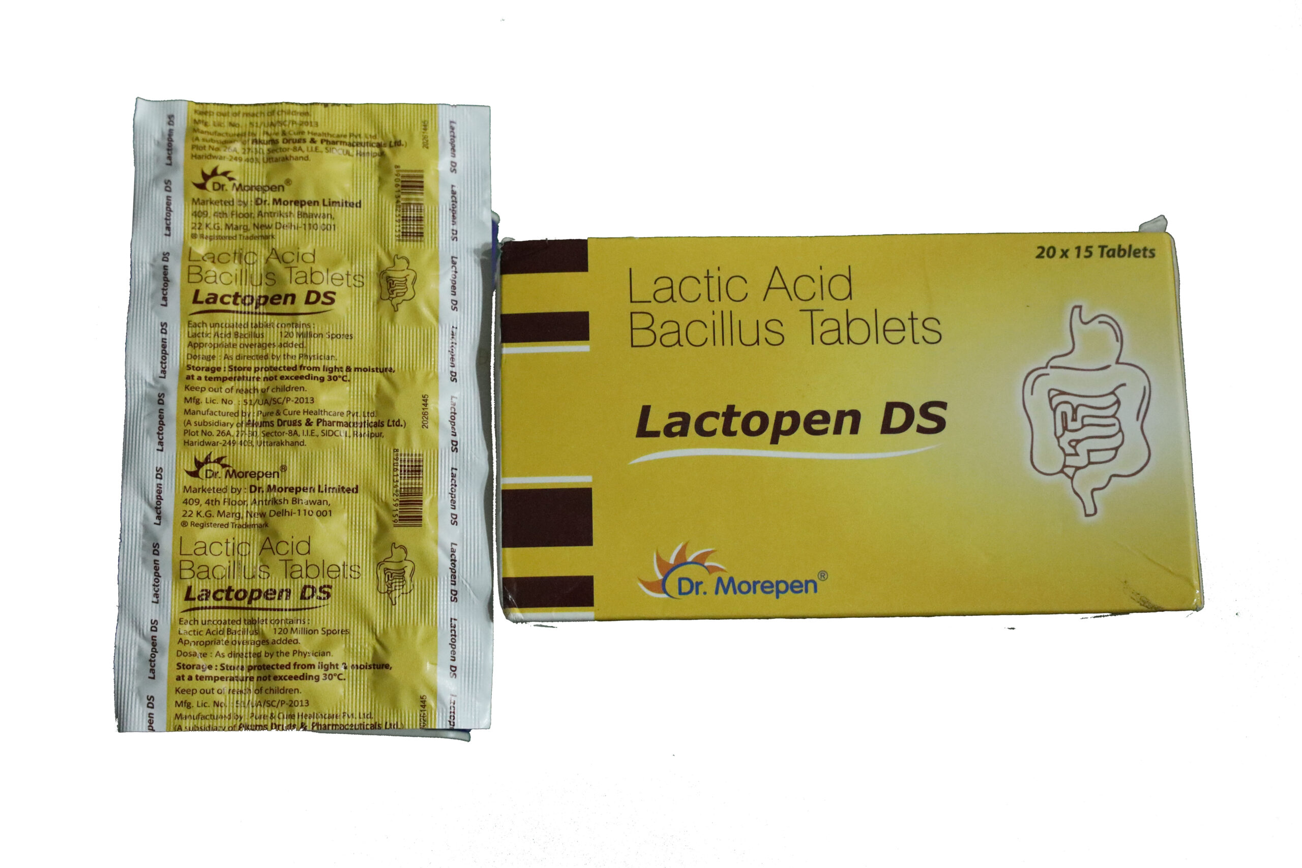 Lactopen DS – Lactic Acid Bacillus Tablets