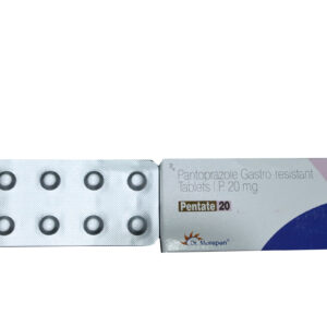 PENTATE-20 – Pantoprazole Gastro-Resistant Tablets IP 20 mg