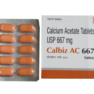 Calbiz AC 667 – Calcium Acetate Tablets USP 667 mg