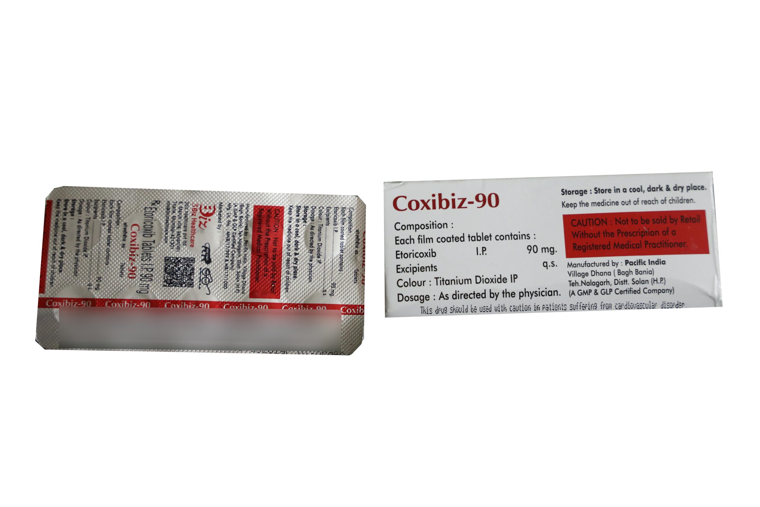 Coxibiz-90 – Etoricoxib Tablets I.P. 90 mg - Image 2