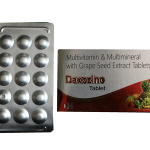 Daxozinc – Multivitamin & Multimineral with Grape Seed Extract Tablets