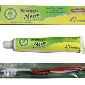Dentosys Neem Toothpaste – With Neem Actives (Free Toothbrush Inside)