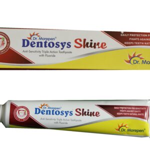 Dentosys Shine – Anti-Sensitivity Triple Action Toothpaste with Fluoride