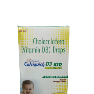 Calciquick-D3 Kid Drops 400 IU – Cholecalciferol (Vitamin D3) Drops