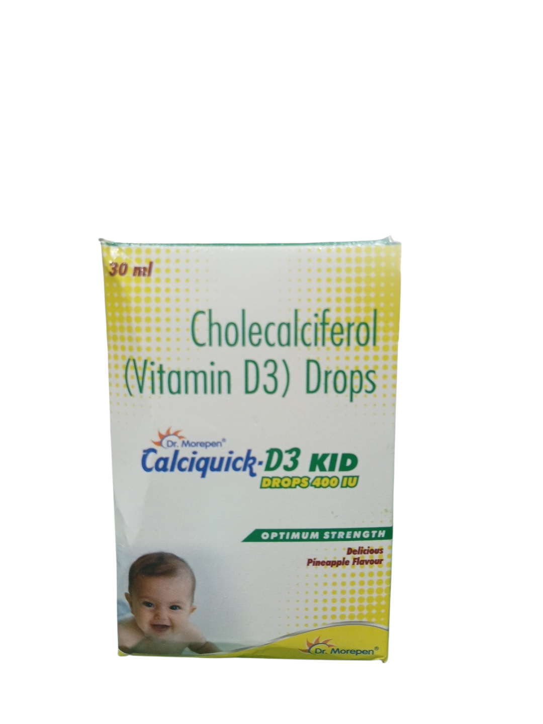 Calciquick-D3 Kid Drops 400 IU – Cholecalciferol (Vitamin D3) Drops