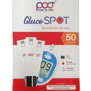 GlucoSPOT Blood Glucose Test Strips – 50 Strips Pack