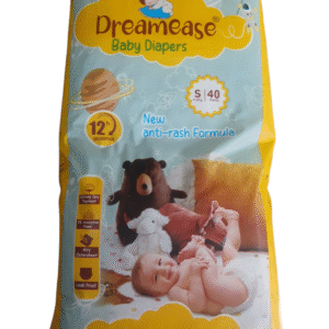 Dreamease Baby Diapers – Size S (40 Pants)