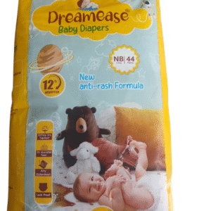 Dreamease Baby Diapers – NB (New Born) Pants – 44 Count (2–5 kg)