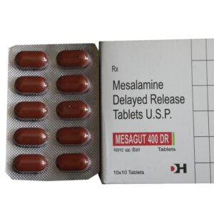 MESAGUT 400 DR – Mesalamine Delayed Release Tablets U.S.P