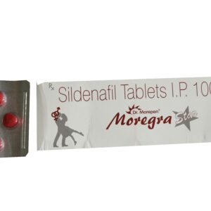 Moregra Star – Sildenafil Tablets I.P. 100 mg