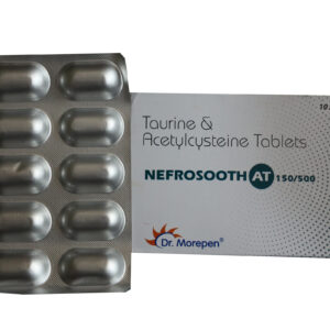 Nefrosooth AT 150/500 – Taurine & Acetylcysteine Tablets