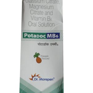 Potadoc MB6 Oral Solution – Potassium Citrate, Magnesium Citrate & Vitamin B6