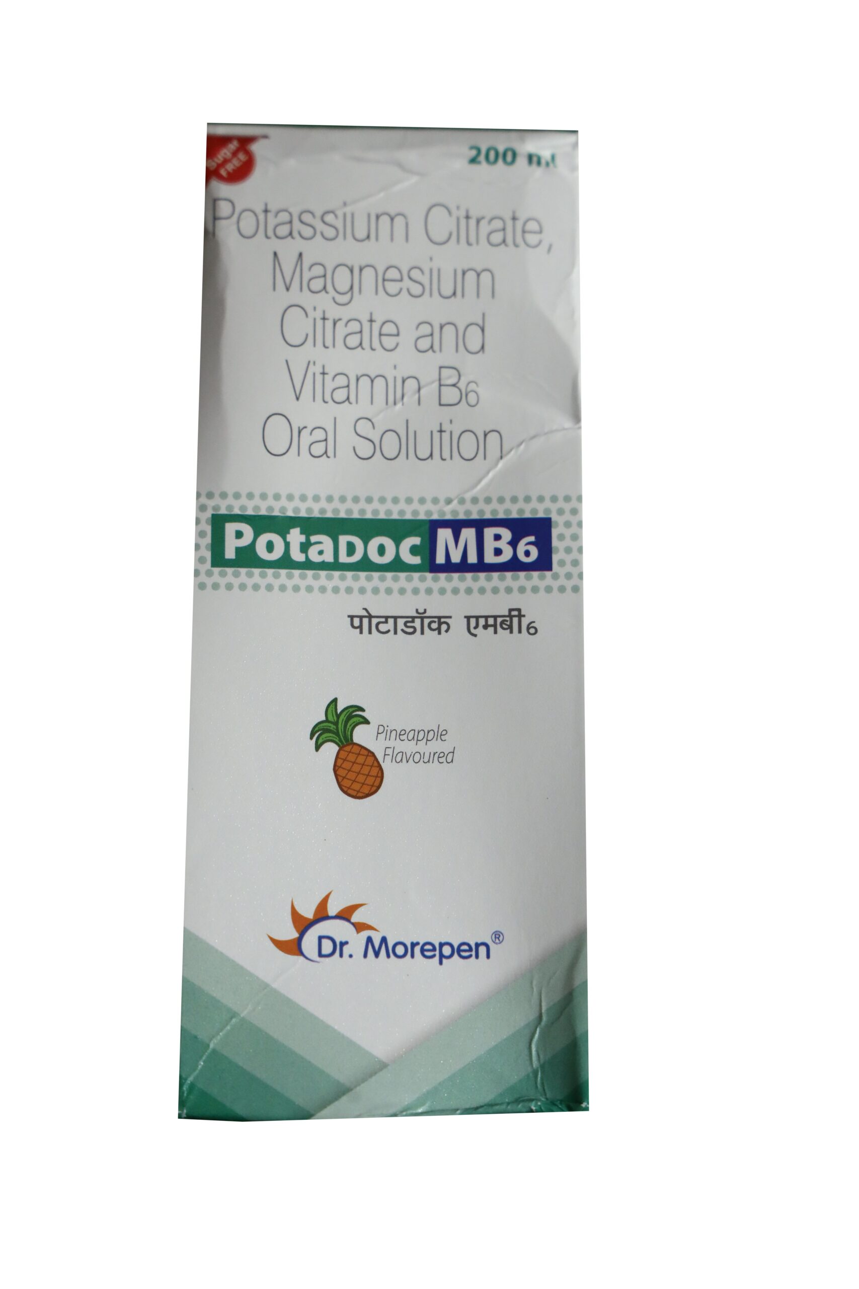 Potadoc MB6 Oral Solution – Potassium Citrate, Magnesium Citrate & Vitamin B6