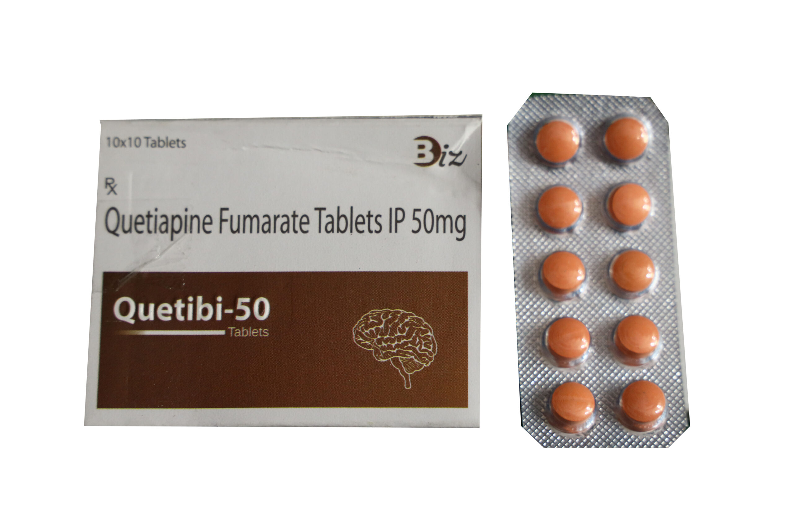 Quetibi-50 – Quetiapine Fumarate Tablets IP 50 mg