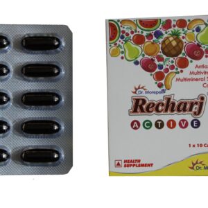Recharj Active – Antioxidant, Multivitamin & Multimineral Softgel Capsules