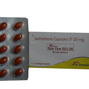 Skin Fine ISO 20 – Isotretinoin Capsules IP 20 mg