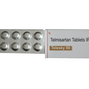 Telesky 80 – Telmisartan Tablets IP 80 mg - 1 x 10 Tablets