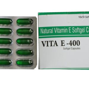 Vita E-400 – Natural Vitamin E Softgel Capsules