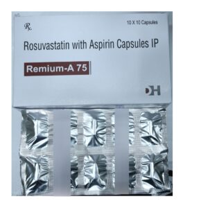 Remium-A 75 – Rosuvastatin with Aspirin Capsules IP