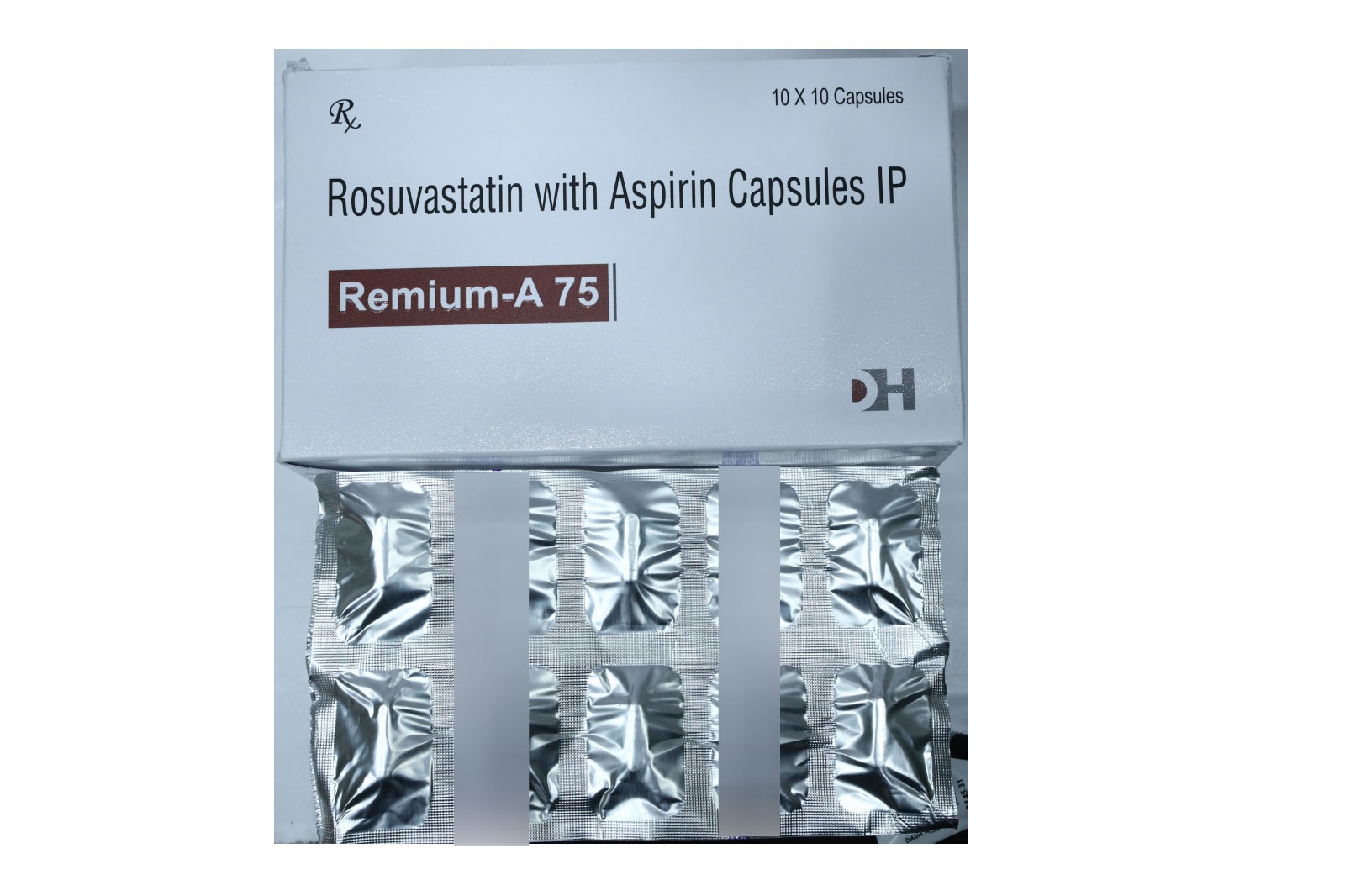Remium-A 75 – Rosuvastatin with Aspirin Capsules IP